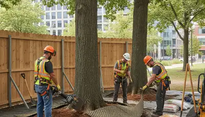Lakeland, FL tree service protecting roots to support healthy trees from the ground up