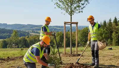 Tree planting service in Lakeland, FL for healthy landscape growth and yard improvement